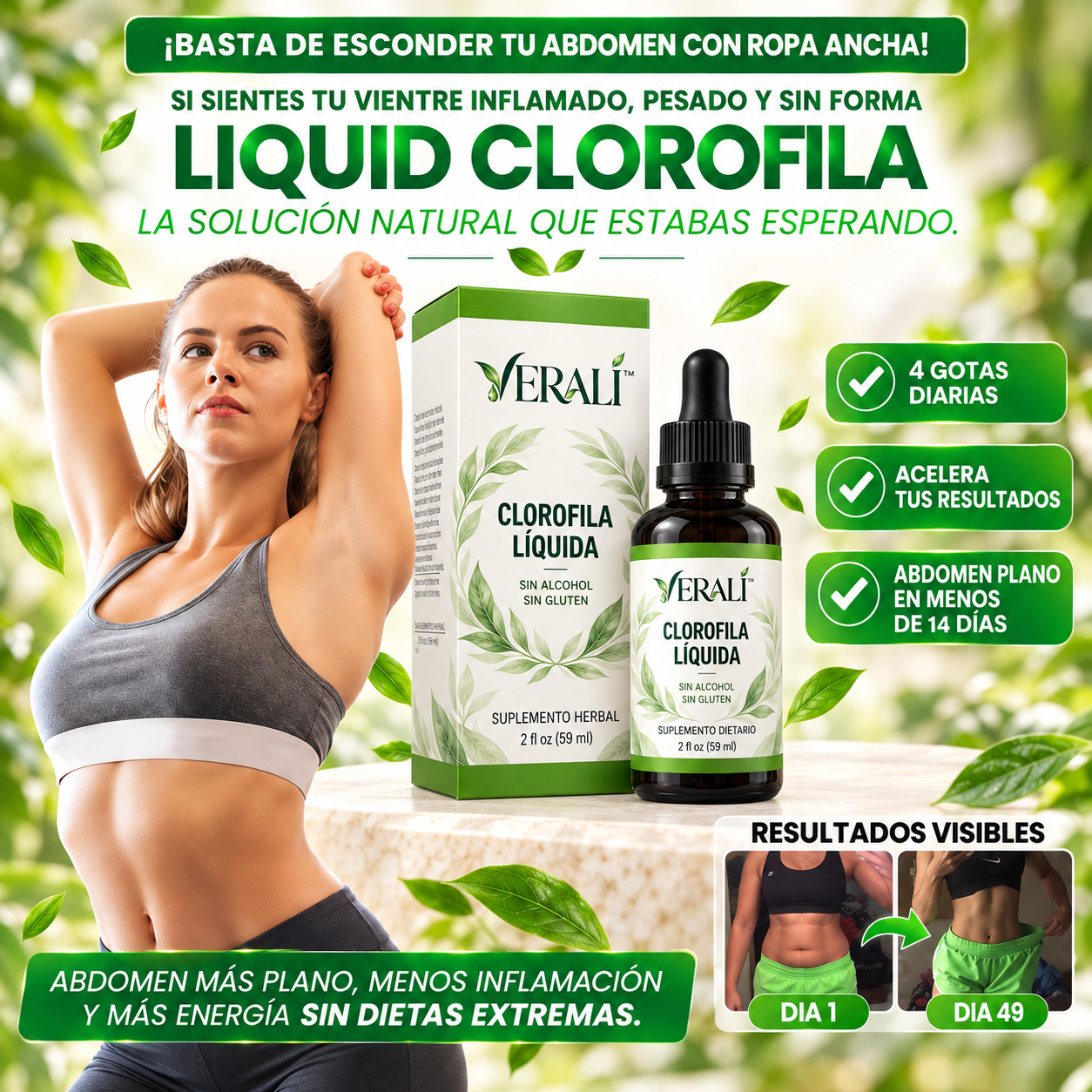 Veralí™ | Clorofila Líquida Premium