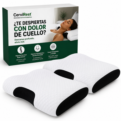 Despierta con un cuello mejor apoyado desde tu primera noche gracias a CerviRest™ y su Tecnología BioAlign™ Memory Support.