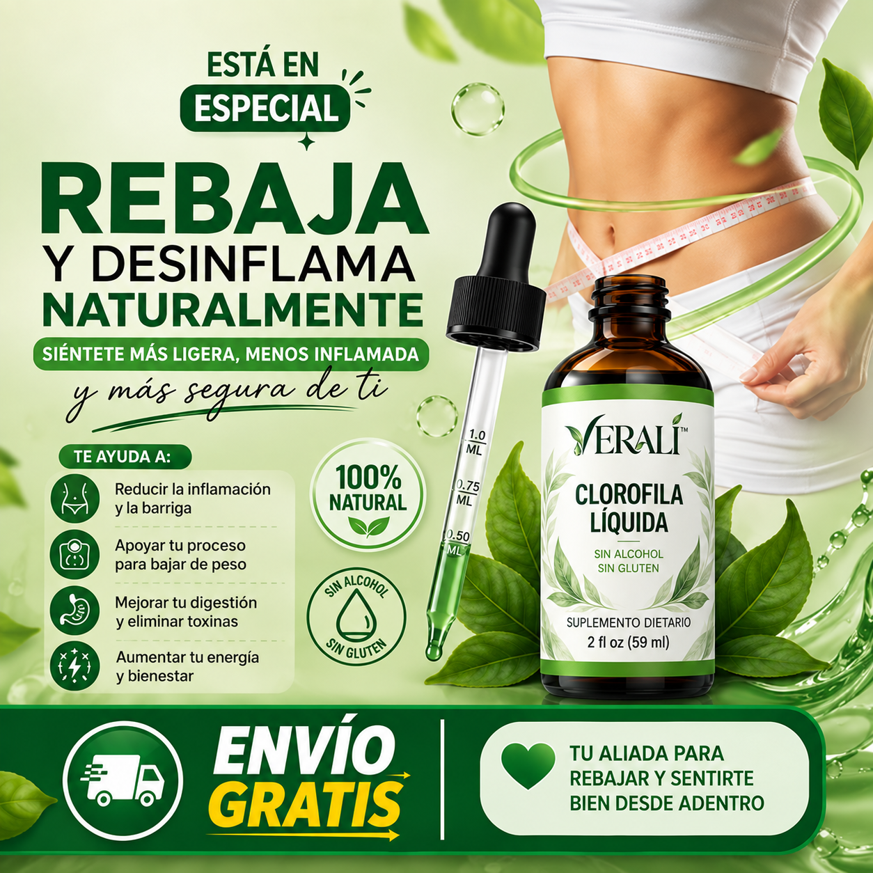 Veralí™ | Clorofila Líquida Premium