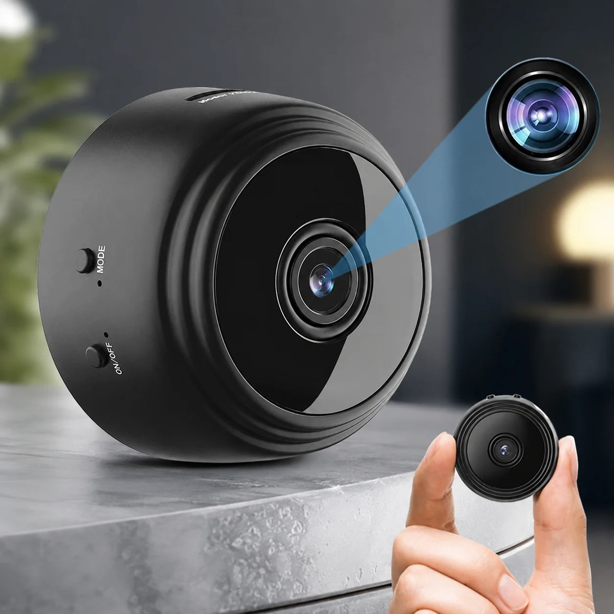 VizoCam A9™ | Mini Cámara Espía: Descubre la VERDAD 📹👀